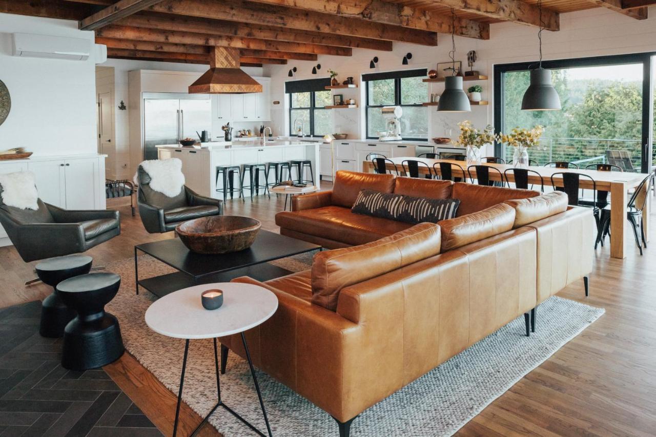 Whidbey Island Modern Farmhouse Greenbank Buitenkant foto